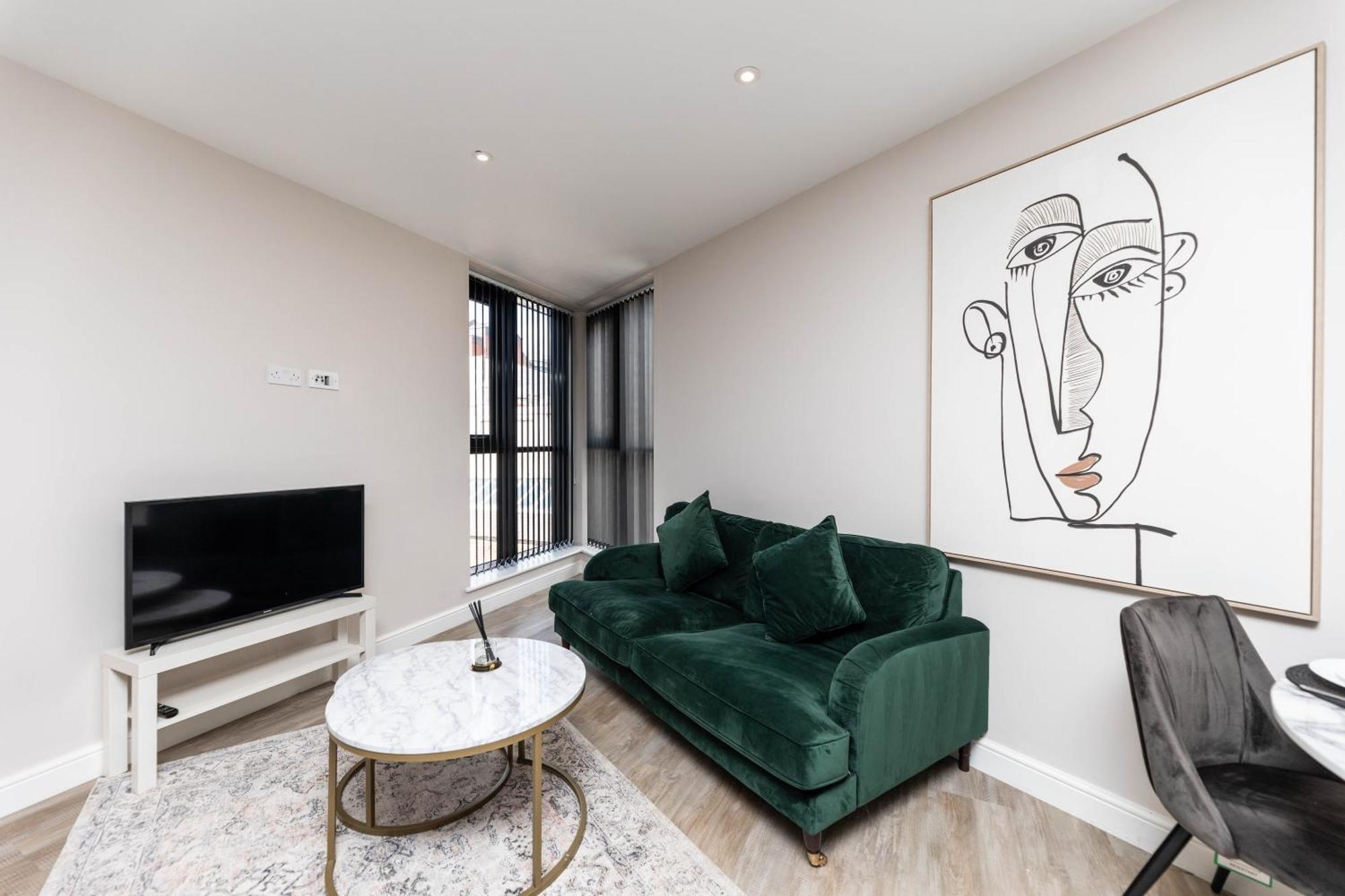 Modern 1Bed Flat In The Heart Of Leeds City Centre Экстерьер фото